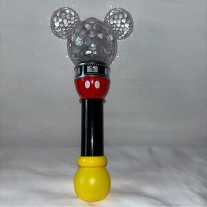 Disney Parks Mickey Light-Up Wand Spinning LED Show (Tested, No Strap)